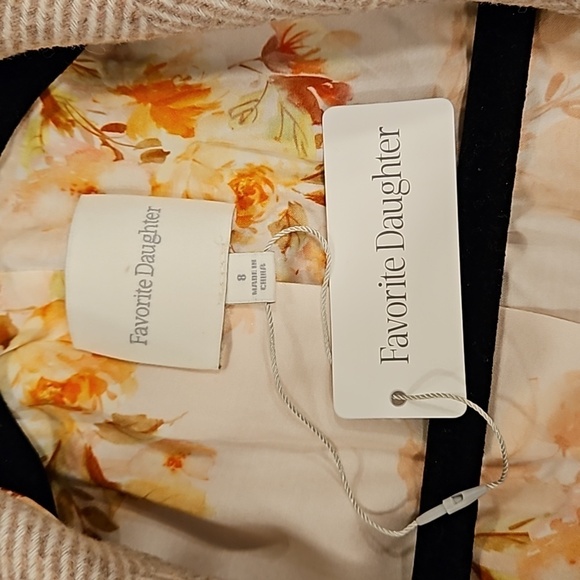 💕FAVORITE DAUGHTER💕 The Pick Me Coat ~ Carmella Twill 8 NWT - Picture 16 of 16